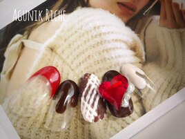 【バレンタインネイル】