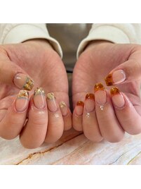ニュアンスフレンチネイル