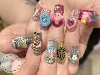 ネイルズガッシュ 溝の口店(NAILs GUSH)/痛ネイル/推しネイル/キャラ