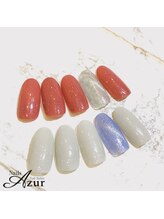 ネイルズアジュール 新潟亀田店(Nails Azur)/ハンド☆定額デザインAコース