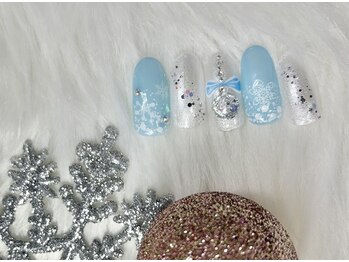 フィカスディボタニカ(FICUS di botanica)/X'masデザインネイル8