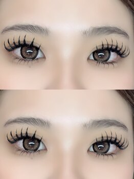ニーヨンアイラッシュ(24eyelash)/ダブルフラットラッシュ上下