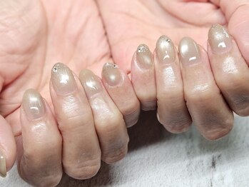 プロモート 岡山城下店(Promote)/上品マグネットネイルデザイン