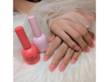 リッカヴァラ(Lycka VALLA)/ラメグラ/VALLA/サーモンピンク