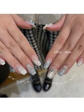 リンドネイル バイ モカ アンド ララ(Lind nail by moca and LaLa)/【mian】冬ネイル