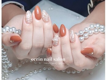 エクラン 錦糸町(ecrin)/#冬ツイードネイル#ワンホン