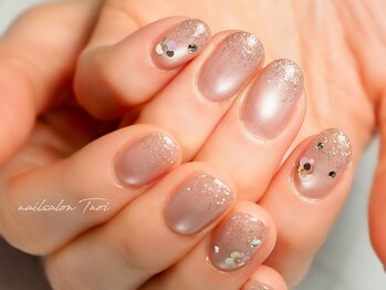 ホログラムフラワー×マグネット