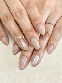 大人シェルネイル byあやか