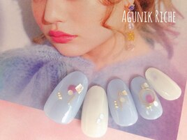 【ニュアンスネイル】