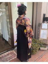 アンビー(&B)/卒業式袴着付け(前・後撮りOK)