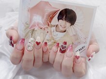 ボニータ(BONITA)/メンカラ赤ネイル