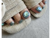 ネイルサロン ティフィン(tiffin)/～キラキラブルーネイル～