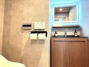 まつげエクステ専門店 アンリール(Anrire)/【店内】レストルーム