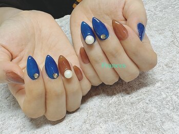 フランセス(Frances)/2色カラー×立体パール