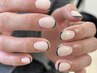 【HAND】フレンチｏｒオーロラネイル　¥7,000