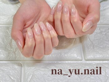 ナユネイル(na_yu.nail)/自爪風クリアネイル 214