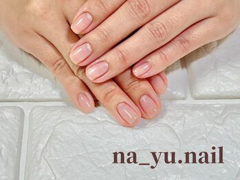 ナユネイル(na_yu.nail)/自爪風クリアネイル 224
