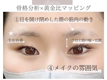 アリュージョン 天王寺北口店/美眉スタイリング