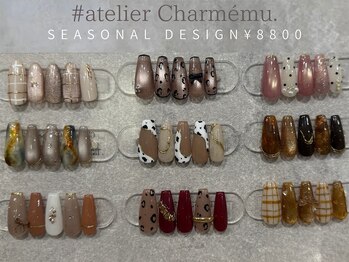 アトリエ シャルム(atelier Charmemu)/定額デザイン/トレンドネイル