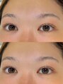 トゥルーネイル アンド アイ 久留米店(TRU NAIL & EYE) 根元からしっかり立ち上げてまつ毛を最大限に活かせます(*^_^*)