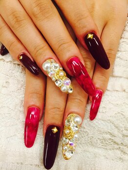 コチャメ ネイル アトリエ(Cochame nail atelier)/お目立ち★スカルプ＋ジェル