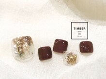 ティンバーネイルアンドアイラッシュ(Timber)/ 【FOOT】シンプルデザイン