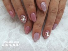 サンネイルズ(sun nails)/2本アート