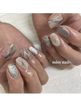 ミィスネイルズ(mies nails.)/