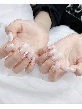 ティナ ネイルスタジオ(Tina Nail Studio)/長さだしワンカラー