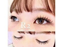 アイラッシュサロンアールツー(eyelash salon R2)/マツエク120本/フラット
