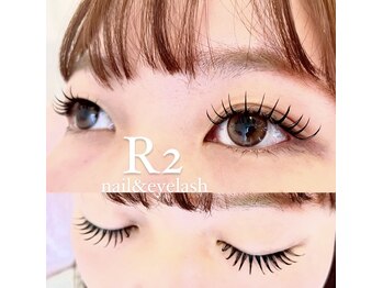 アイラッシュサロンアールツー(eyelash salon R2)/マツエク120本/フラット