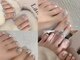 ハナアイ サロン 新宿店(hanaai salon)の写真/【フットネイルで夏に向けて足元から美しく】フットネイル5980円～定額メニュー/デザインのご相談も可能◎
