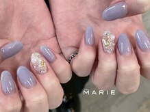 ザ マリー 三条店(THE MARIE)/3)6000円 シンプルネイル 1211b