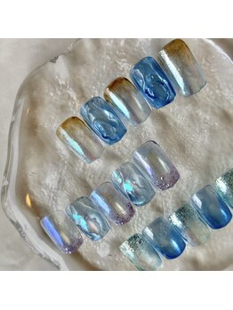 ケーネイルアトリエ 長町南店(K nail atelier)の写真/【自分だけのハイセンスネイルを堪能】オフ/ドライケア無料が嬉しい!完全定額制サロン☆