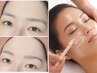 垢抜け&ツヤ肌◎【HBL/ハリウッドブロウリフト+ワックス脱毛おでこorほほ】