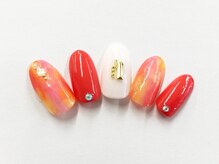 エトワール 中川中島店(Etoile)/タイダイネイル