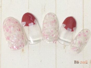 ビービーネイル 所沢店(BB)/ラブリーハート