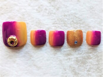 ラ クレア 津田沼店/フット：定額アート￥8000