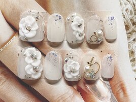 ブライダルネイル8800円