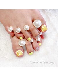 瑞々しい！レモンネイル
