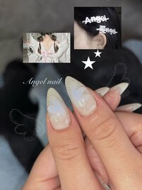 羽ネイル