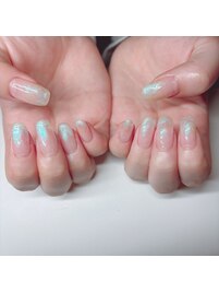 ラメグラワンカラー