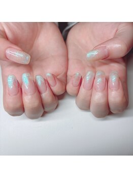 ラメグラワンカラー