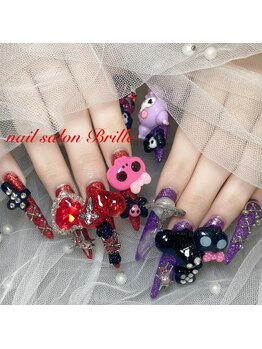 エスフィーネイルサロン ブリーユ(Esfy nailsalon Brille)/地雷系ゴテゴテネイル