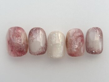 アイネイルズ 池袋店(I-nails)/キラキラボルドー