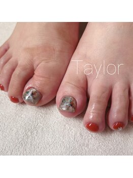 テイラー(Taylor)/フット定額ネイル No.42