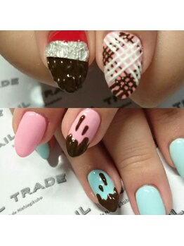 ネイルトレード 西荻窪店(NAIL TRADE)/バレンタインネイル
