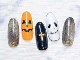 ハロウィンネイル