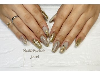 ジュウェル 宜野湾店(Nail Salon Jewel)/ナチュラル大理石