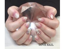 ラブネイル(LOVE NAIL)/花びらネイル